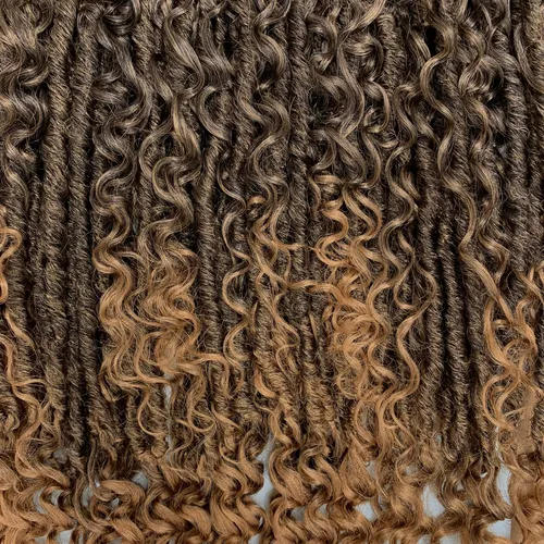 Cabelo Zuri Crochet Braid Dread Com Cachos 60cm Cherey 320g