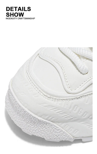 Zapatillas Casuales De Fondo Grueso Para Hombre, Zapatos Deportivos De Moda