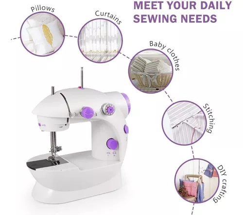 Maquina De Coser Portátil Mini Sewing Machine 4in1 Eléctrica