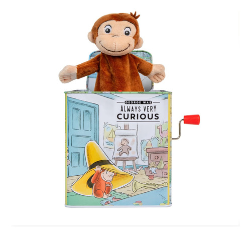Kids Preferred Curious George Jack-in-the-box - Juguete Mus.