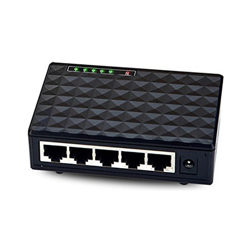 5 Puerto Gigabit Mini Red Switch 1000 Mbps Ethernet Porta