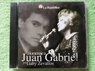 Eam Cd Gaby Zevallos Homenaje A Juan Gabriel 1997 Peruano