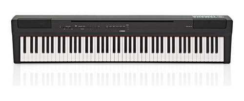 Piano Digital Yamaha P-125a 88 Teclas Pesadas Negro