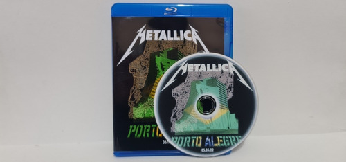 Bluray Metallica Ao Vivo Em  Porto Alegre 2022