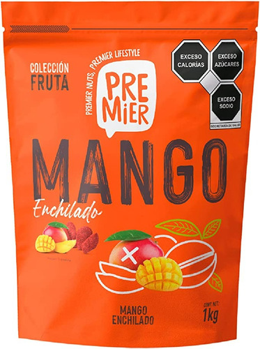 Mango Deshidratado Enchilado 1kg Envio Gratis