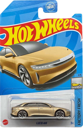 Hot Wheels Hwargento Lucid Air J4532 2023