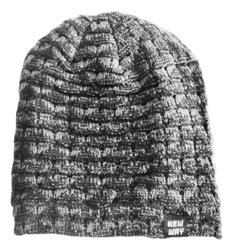 Gorro Beanie De Lana Sin Doblez