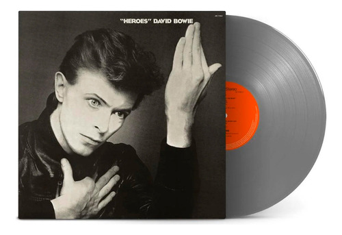 David Bowie Heroes 45th Anniversary Limited Grey Vinyl Lp