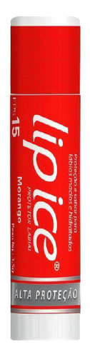 Protetor E Hidratante Labial Lip Ice One Morango 3,5g