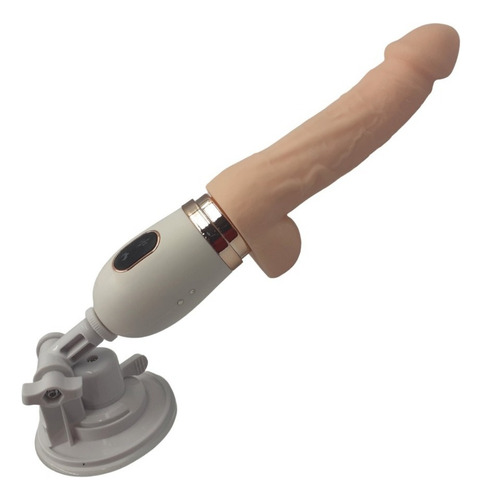 Máquina sexual que va y viene con un pene de Cyberskin