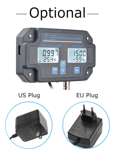 A Medidor Digital De Calidad Del Agua Wifi, Montado En La