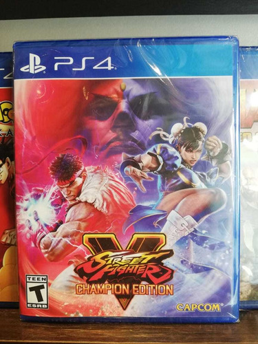 Street Fighter 5 Champion Edit Ps4 Fisico Sellado Sinaloamdq