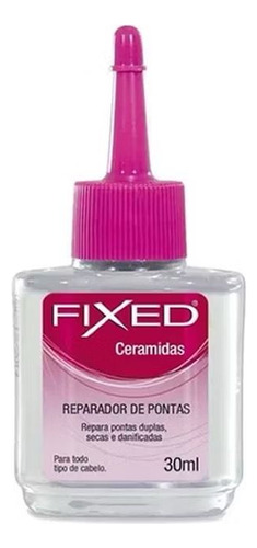 Reparador De Pontas Fixed Ceramidas 30ml - Kit Com 3