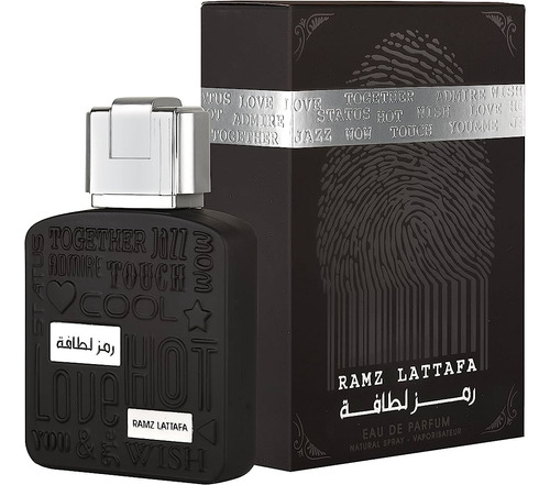 Perfume Lattafa Ramz Silver Edp 100ml Unisex.