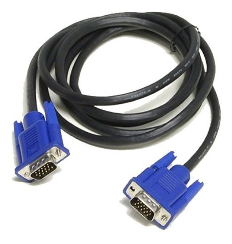 Cable Monitor Vga Macho - Macho 1.5 Metros Doble Filtro