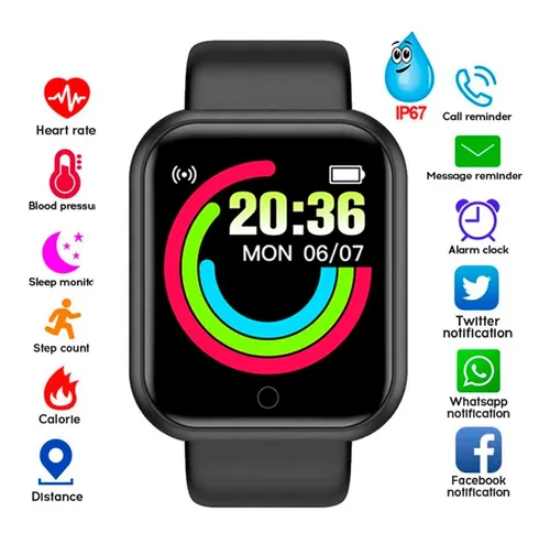 Reloj Inteligente Bluetooth Ng sw04 Noga Ip67 Multideporte
