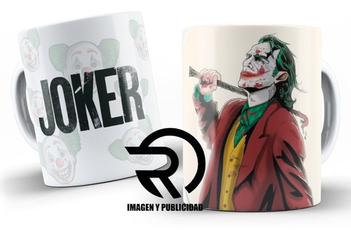 Taza Joker Sublimada Fiesta Halloween