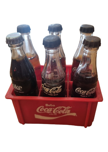 Engradado Coca Cola  - Miniatura  - Anos 80 (1 R)
