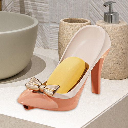 Estuche Multifuncional Con Forma De Zapato Con Tacón Para Ja