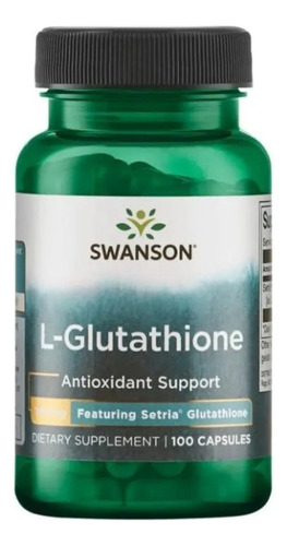 L Glutathione Glutation 100mg 100cap Swanson