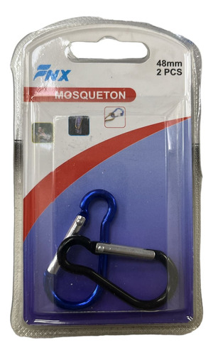 Mosquetón Con Cerradura 2pcs - S9582