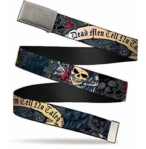 Correas - Buckle-down Web Belt Dead Men Tattoo 1.5 