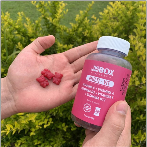 Imagen 5 de 7 de The Gummy Box Ative Immunity Kids + Multi Vit