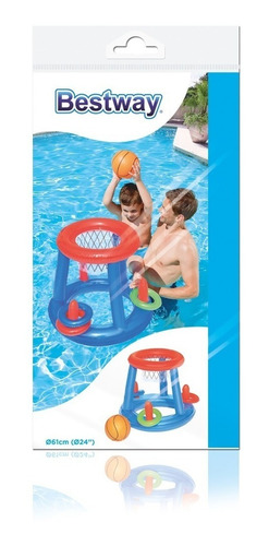 Juego Aro Basketball Inflable 61 Cm Bestway Cuotas