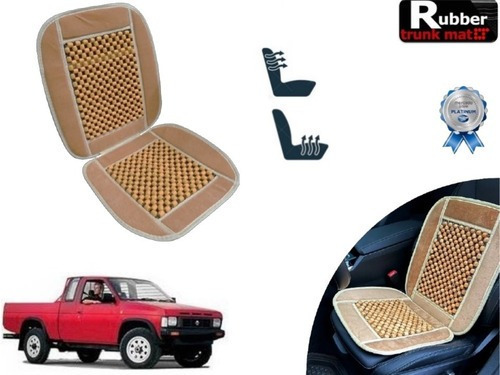 Cubre Respaldo Beige Asiento Bolitas Nissan Pick Up 1995