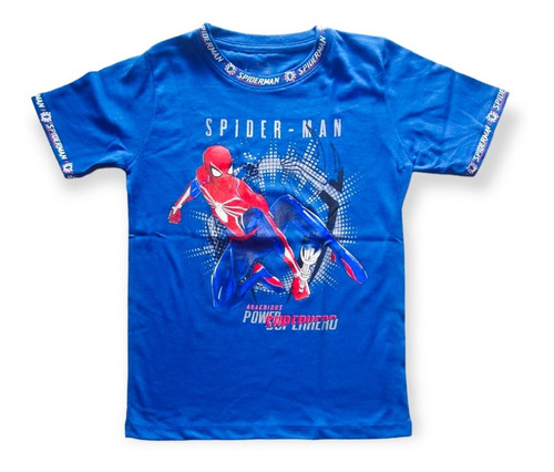 Camisetas Estampadas Cómics Niño Spiderman