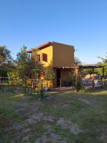 Casa En Nono, Córdoba Sobre 2 Terrenos C/ Escritura