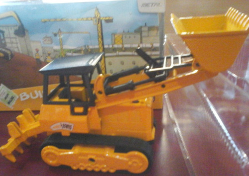 Auto Majorette Tractor, Maquina Palas Movible 1:66 Retr Rdf1