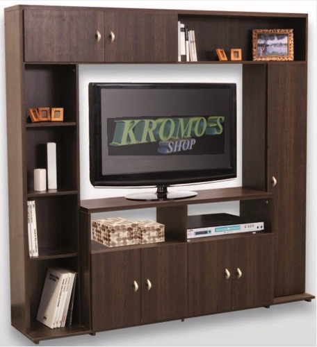 Modular Platinum 557 Amplio Espacio Para Tv Lcd 50` Kromo-s