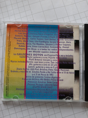 Los Calzones Rotos - Porrompompero. Cd (Usado)