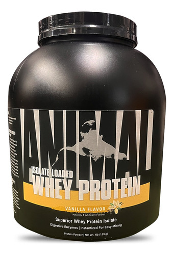 Proteína Isolate Loaded Whey 4lbs Animal