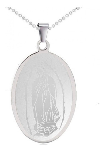 Collar Medalla Virgen De Guadalupe +estuche Gamushop