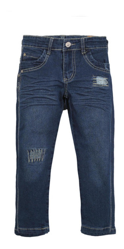 Jeans Roan Azul Black And Blue