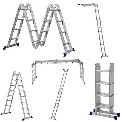 Escada Alumínio Articulada 4x4 Multifuncional Mor - 005132