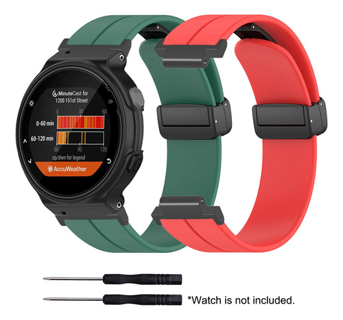 Pulsera De Silicona Para Garmin Forerunner