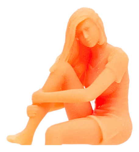 . Figura De Menina Em Escala 4 1/64, Filha De Modelo De