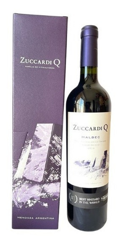 Vino Zuccardi Q Malbec / Con Estuche Ideal Para Regalo