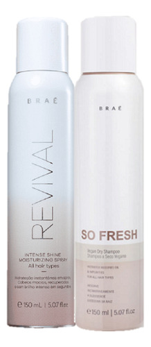 Kit Braé Intense Shine antifrizz de 150mL