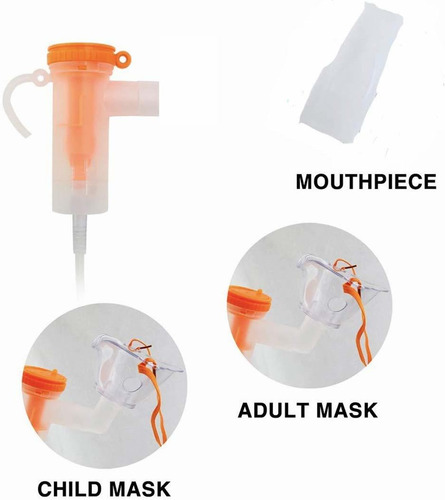 Nebulizador Botellas Conjunto, Inhalador De Vapor Frío Acces