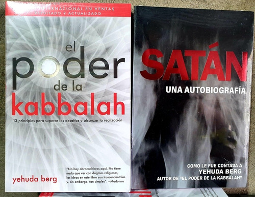 2x1 Satán Una Autobiografía + El Poder De La Kabbalah 
