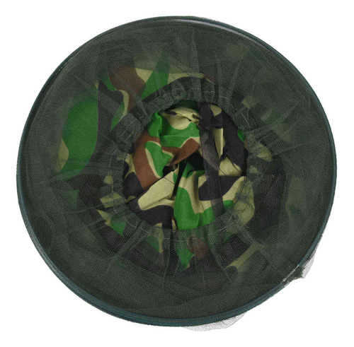 Gorro De Apicultor Con Estampado De Camuflaje, Máscara Facia