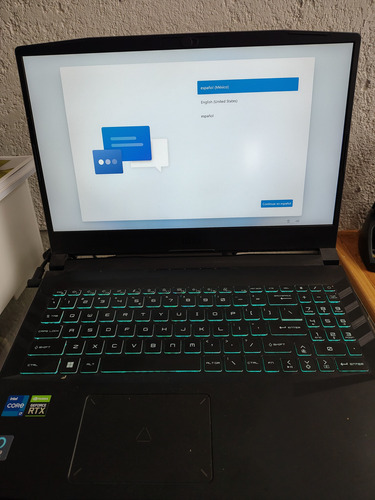 Laptop Gamer Msi - Core I7, Rtx 3070 8gb, 64 Ram, Ssd 512 Negro (Usado)