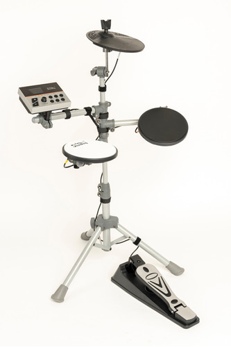 Batería Electrónica Niños Soundking 3 Cuerpos Soporte Pedal