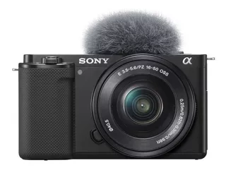 Cámara Sony Alpha Zv-e10 Con Lente 16-50mm Nueva Y Sellada