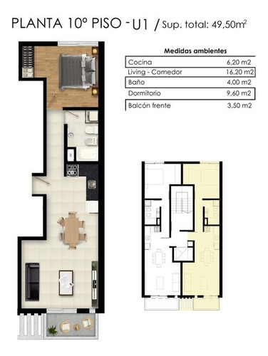 Santa Fe Al 3300 Venat Departamento 1 Dormitorio En Rosario