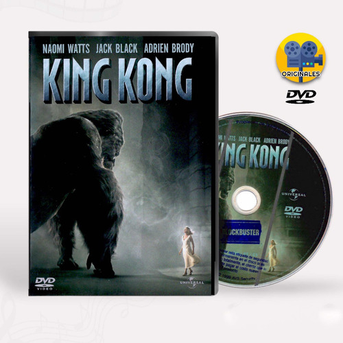 King Kong Película Dvd Original